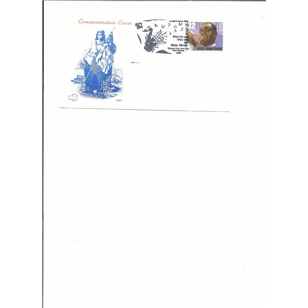 Autumn Jazz - First Day Cover - Niagara Falls, NY