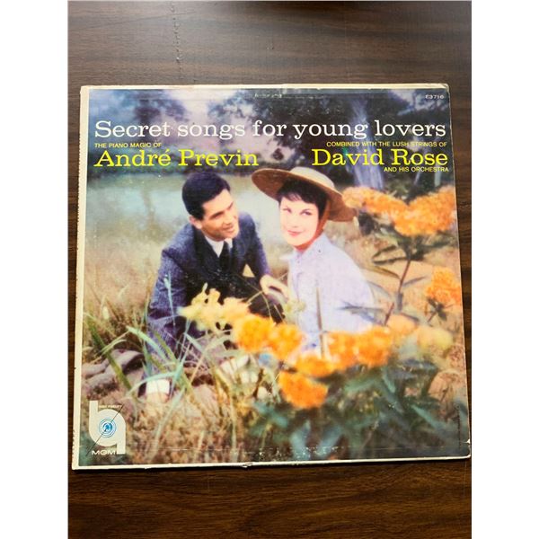 Secret Songs For Young Lovers André Previn And David Rose Album