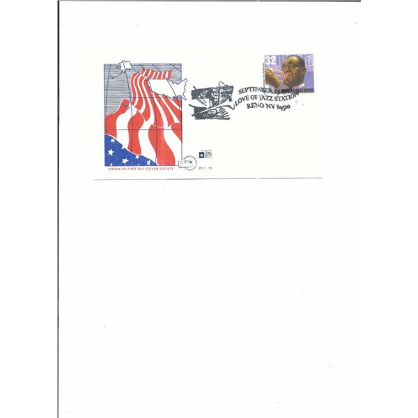 Reno, NV - First Day Cover - Love of Jazz Station - 1995