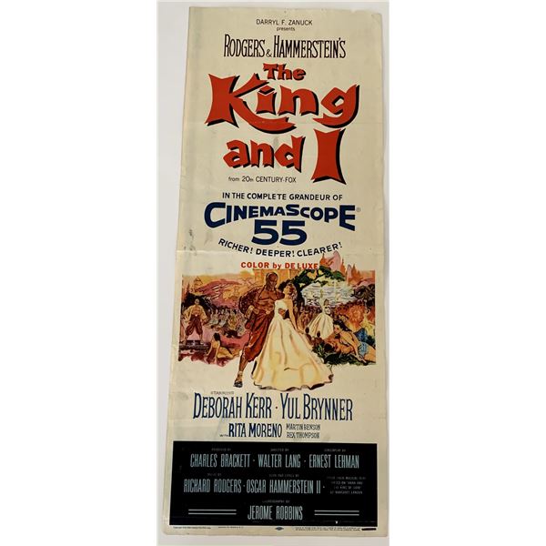 The King and I vintage movie poster