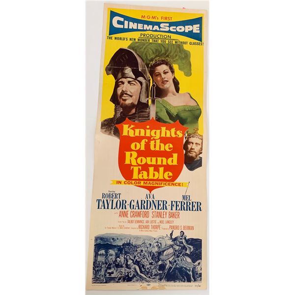 Knights of the Round Table vintage movie poster