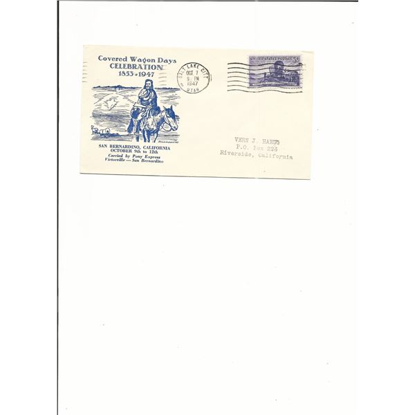 Covered Wagon Days Celebration - Salt Lake City, Utah - 1947