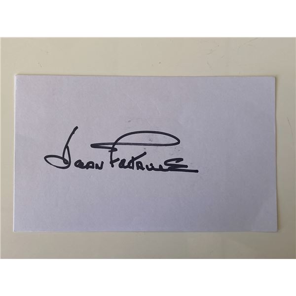 Born To Be Bad Joan Fontaine  original signature