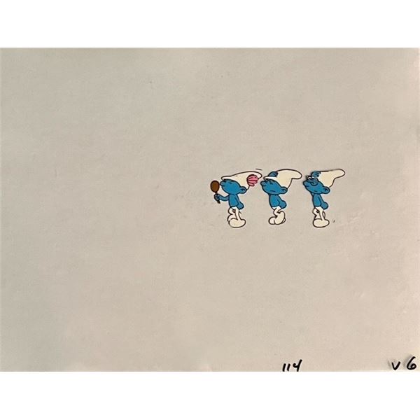 Smurfs original Sericel