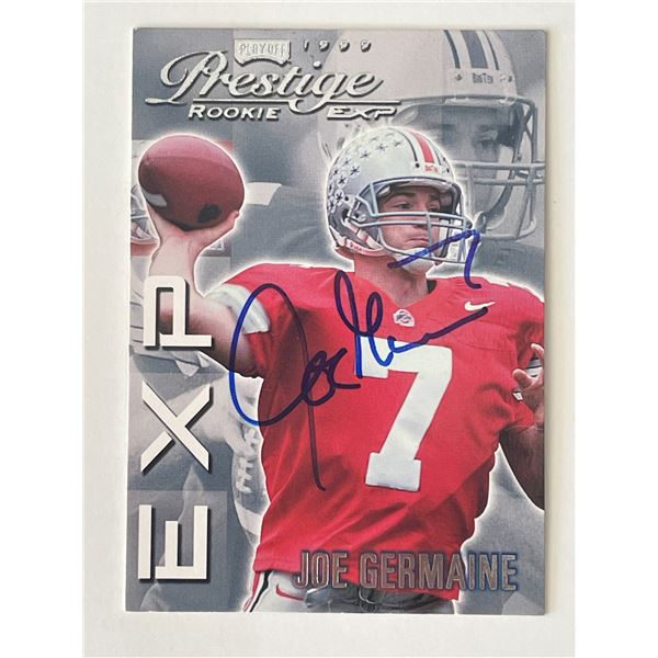 St. Louis Rams Joe Germaine 1999 Playoff #16 signed trading card