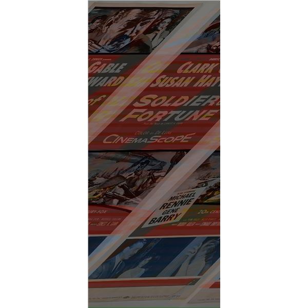 Soldier of Fortune vintage movie poster