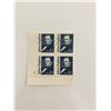 Image 1 : 1989 $1 Great Americans: Johns Hopkins Stamp Plate Block