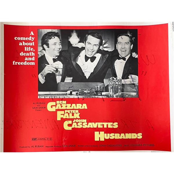 Husbands 1970 vintage movie poster