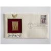 Image 1 : World Stamp Expo '89 International Stamp Show Gold Stamp Replica First Day Cover