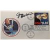 Image 1 : James Buchli Signed NASA 25th Anniversary Challenger First Day Cover