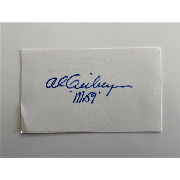 Al Geiberger original signature