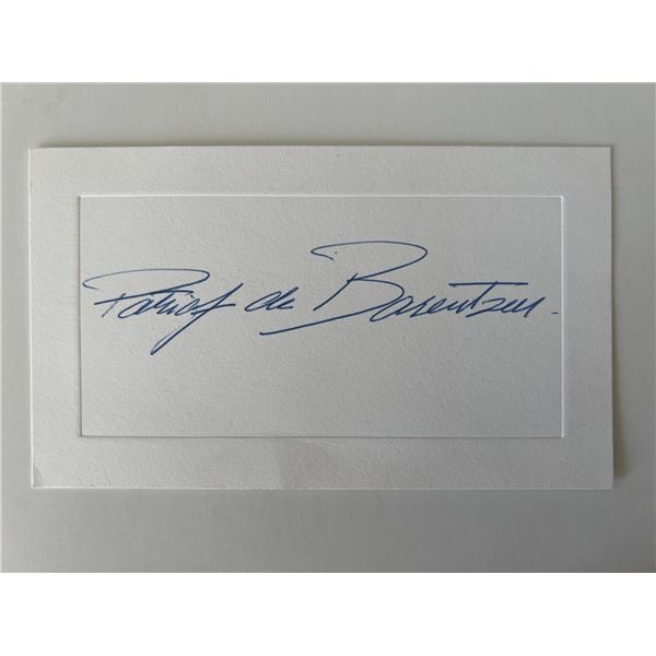 Author Maurice Collins original signature