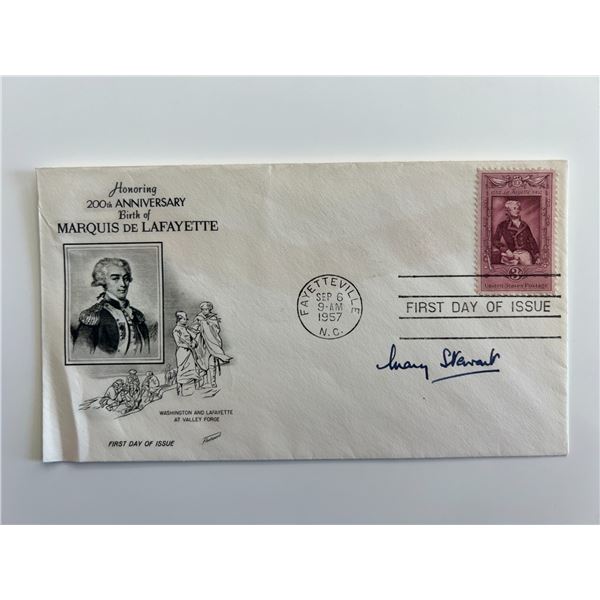 The Crystal Cave Author Lady Mary Stewart signed commemorative cover