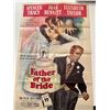 Image 1 : Father of the Bride 1950 vintage movie poster