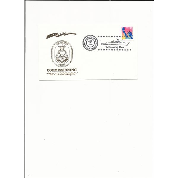 U.S.S. Decatur - First Day Cover - 1998