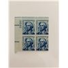 Image 1 : 1966 5c Prominent Americans: George Washington Stamp Plate Block
