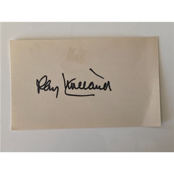 The Lost Weekend Ray Milland  original signature