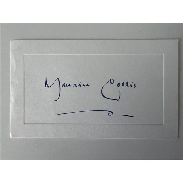 Fashion designer Patrick De Barentzen original signature