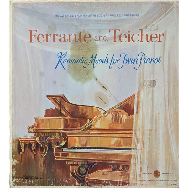 Ferrante and Teicher Romantic Moods For Twin Pianos. 5 Album Box Set