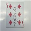 Image 1 : Sally Forrest signed playing card