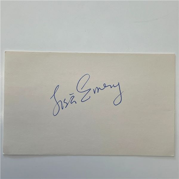 Lisa Emery original signature