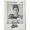 Image 1 : New York Mets Eric Hillman signed trading card