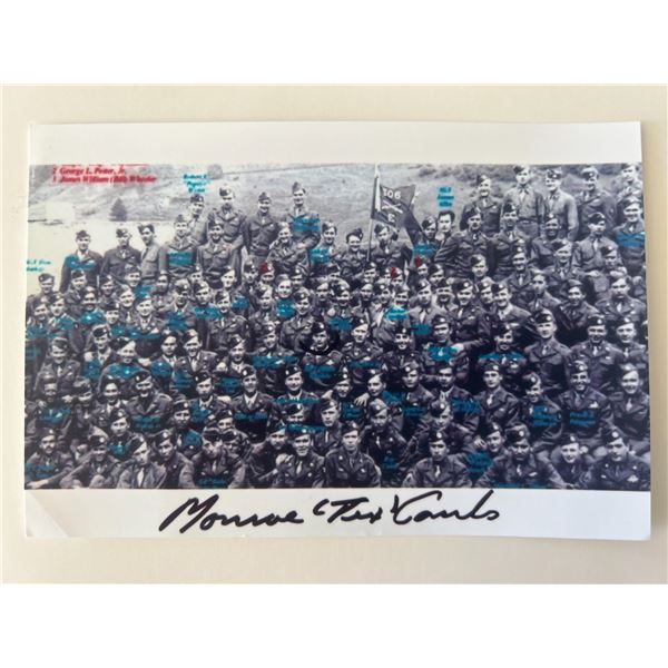 Monroe Combs signed photo