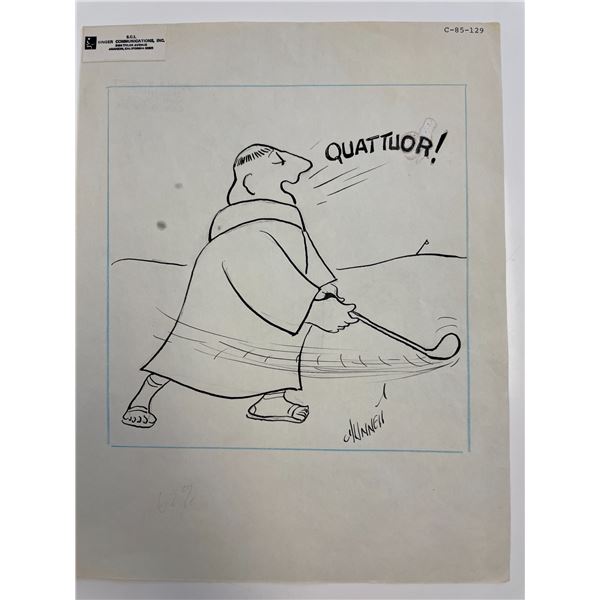 John Dunnett Original Cartoon