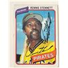Image 1 : Pirates Rennie Stennett signed trading card