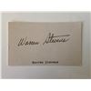 Image 1 : Forbidden Planet Warren Stevens original signature