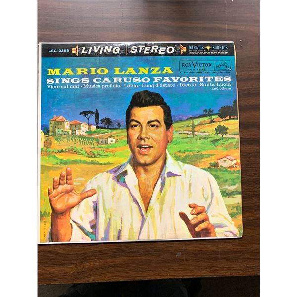 Mario Lanza ‎– Mario Lanza Sings Caruso Favorites – Album
