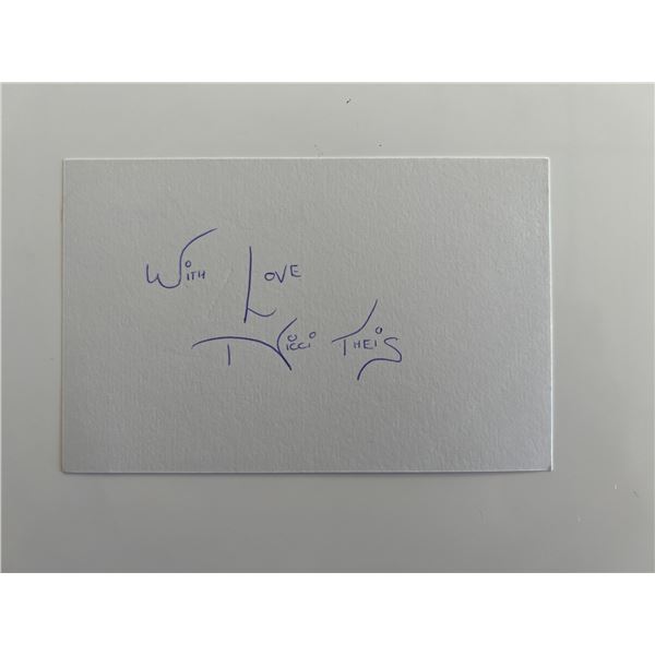 Nicci Theis original signature
