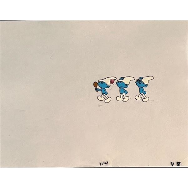 Smurfs original Sericel