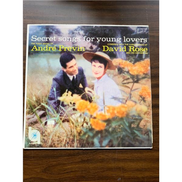 Secret Songs For Young Lovers André Previn And David Rose Album