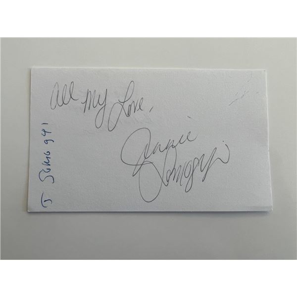 Jeannie Somoney original signature