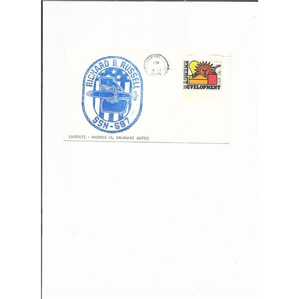 U.S.S. Richard B. Russell (SSN-687) - First Day Cover - 1978