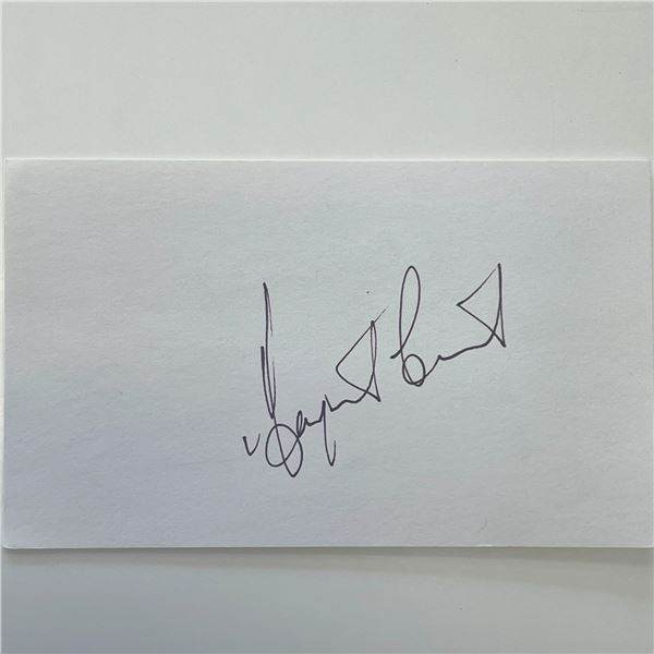 Tennis player Margaret Court original signature