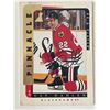 Image 1 : Chicago Blackhawks Ulf Dahlén 1997 Pinnacle #35 signed trading card