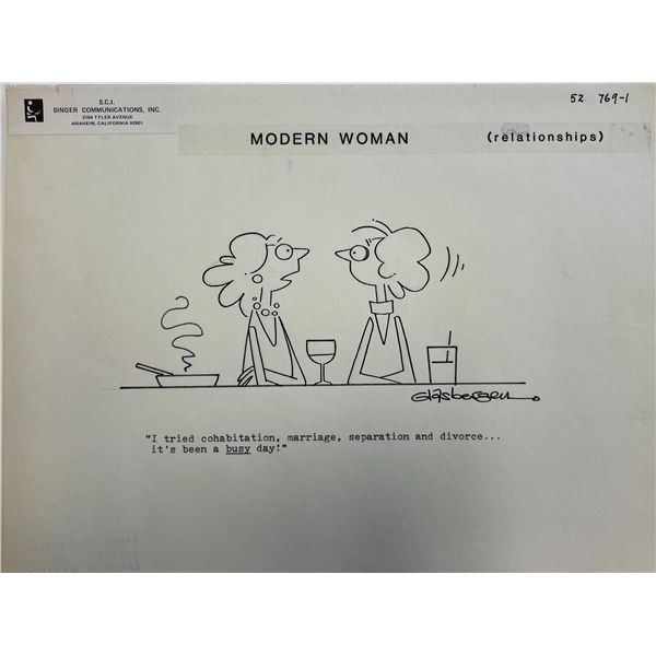 Randy Glasbergen Original Cartoon