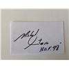 Image 1 : HOF Michael Cosley original signature