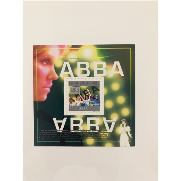 Abba Souvenir Stamp