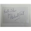 Image 1 : Michael Feast original signature