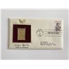 Image 1 : American Red Cross 100th Anniversary Gold Stamp Replica First Day Cover