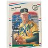 Image 1 : Oakland Athletics Jay Howell signed 1988 Fleer #282 trading card
