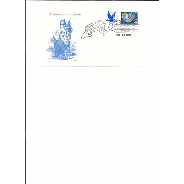 Valentine's Day - First Day Cover - Loveland, CO. - 1996