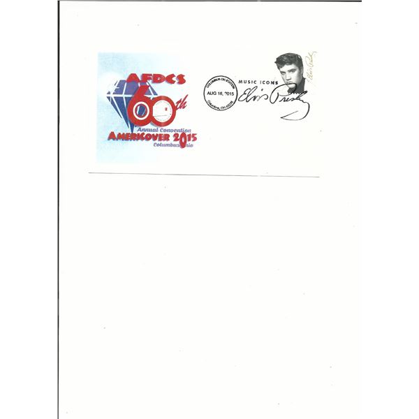 AFDCS 60th Annual Convention - Elvis Presley - First Day Cover - 2015 - Columbus, OH