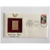 Image 1 : United States Senate Constitution Series Gold Stamp Replica First Day Cover