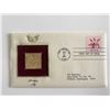 Image 1 : Flowers Lily Gold Stamp Replica First Day Cover