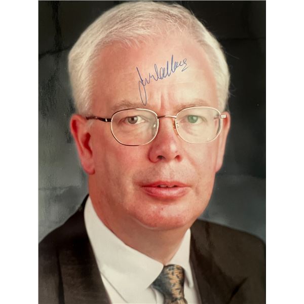 Scottish Parliament Member Jim Wallace signed photo