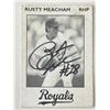 Image 1 : Kansas City Royals Rusty Meacham signed trading card